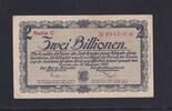 Weimarer Republik, Sachsen, 2 Billionen Mark Dresden Rat der Stadt, Reihe C, -