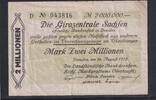 Weimarer Republik, Sachsen, 2 Millionen Mark Dresden, Die Landständische Bank , -