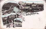 Deutsches Reich, Sachsen, Ansichtskarte, Litho, Zschopau, -