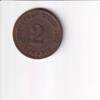 Deutsches Reich, Kaiserreich, 2 Pfennig kleiner Adler, Kupfer, -