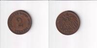 Deutsches Reich, Kaiserreich, 2 Pfennig 1904 A großer Adler, ss, Kupfer 1.73 £ Tax included +  6.07 £ shipping