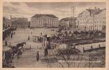 Lettland Ansichtskarte Mitau, Markt, -
