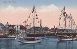 Lettland Ansichtskarte Libau, Hafen, -