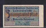 Bayern, 20000 Mark München, Bayerische Notenbank, -