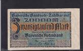 Bayern, 20000 Mark München, Bayerische Notenbank, -