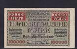 Bayern, 100000 Mark München, Bayerische Notenbank, -