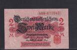 Deutsches Reich, Kaiserreich, 2 Mark Ro.52c, DEU-60, Zweite Kriegsausgabe, mit Unterdruck, Siegel rot, -