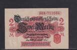 Deutsches Reich, Kaiserreich, 2 Mark Ro.52b, DEU-59b, Erste Kriegsausgabe, ohne Unterdruck, Siegel rot, -