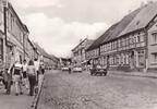 Deutschland, DDR, Ansichtskarte Plau, Karl-Marx-Straße, -