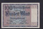 Bayern, 100 Mark 1922 München, Bayerische Notenbank, leicht gebraucht II+, 21.67 £  +  7.80 £ shipping