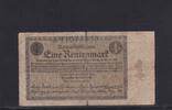 Deutsches Reich, Weimarer Republik, 1 Rentenmark Ro.154a, Deu-199a, Reichsdruck, KN 8 stellig, -