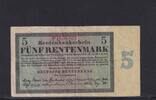 Deutsches Reich, Weimarer Republik, 5 Rentenmark Ro.156b, Deu-201b, KN 7 stellig, Serie: F, -