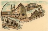 Deutsches Reich, Sachsen Chemnitz, Litho -