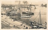Deutsches Reich Ansichtskarte Flensburg, Hafen -