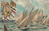 Deutsches Reich,Schleswig-Holstein Ansichtskarte Kiel, Kieler Woche -