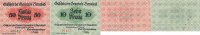 Sachsen 10 + 50 Pfennig Bernsbach, Gemeinderat -