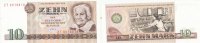 Deutschland, DDR 10 Mark Ro.359d, Computersatz, Ersatznote, -