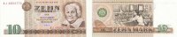 Deutschland DDR, 10 Mark Ro.359c Computersatz -