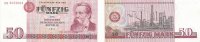 Deutschland DDR, 50 Mark 1971 Ro.360a Typensatz leicht gebraucht II+ 4.33 £ Tax included +  6.07 £ shipping