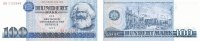 Deutschland DDR, 100 Mark 1975 Ro.363a Typensatz fast Kassenfrisch I- 9.52 £ Tax included +  6.06 £ shipping