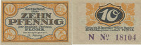 Deutsches Reich, Sachsen, 10 Pfennig Flöha, Bezirksverband der Amtshauptmannschaft, Serie:N -