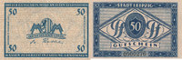 Deutsches Reich, Sachsen, 50 Pfennig Leipzig, Stadt, -