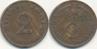 Deutsches Reich, Drittes Reich 2 Reichspfennig -