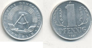 Deutschland,DDR, 1 Pfennig 1961 J.1505 Alu, vz-st, 1.73 £ Tax included +  6.07 £ shipping