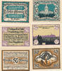 Deutsches Reich, Westpreußen, 10,25,50 Pfennig Marienburg, Volksabstimmung, -