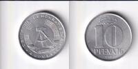 Deutschland, DDR, 10 Pfennig 1968 vz 1.73 £ Tax included +  6.07 £ shipping