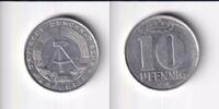 Deutschland, DDR, 10 Pfennig 1972 Mz. A ss. 1.73 £ Tax included +  6.07 £ shipping