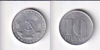 Deutschland, DDR, 10 Pfennig 1973 Mz. A ss. 1.73 £ Tax included +  6.07 £ shipping