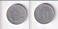 Deutschland, DDR, 10 Pfennig 1973 Mz. A ss. 1.73 £ Tax included +  6.07 £ shipping