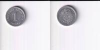 Deutsches Reich, Kaiserreich, 1 Pfennig Ersatzmünze, 1.Wk, Aluminium, -