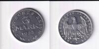Deutsches Reich, Weimarer Republik, 3 Mark Aluminium, mit Umschrift, -