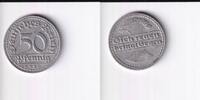 Deutsches Reich, Weimarer Republik, 50 Pfennig Aluminium, -