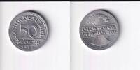 Deutsches Reich, Weimarer Republik, 50 Pfennig Aluminium, -