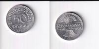 Deutsches Reich, Weimarer Republik, 50 Pfennig Aluminium, -