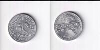 Deutsches Reich, Weimarer Republik, 50 Pfennig Aluminium, -