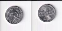 Deutsches Reich, Weimarer Republik, 50 Pfennig Aluminium, -
