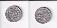 Deutsches Reich, Weimarer Republik, 50 Pfennig Aluminium, -