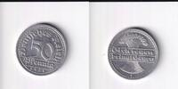 Deutsches Reich, Weimarer Republik, 50 Pfennig Aluminium, -