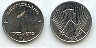 Deutschland 1 Pfennig 1953 E DDR vz+ 4.33 £ Tax included +  6.07 £ shipping