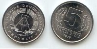 Deutschland 5 Pfennig 1979 DDR st 3.46 £ Tax included +  6.07 £ shipping