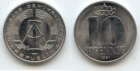 Deutschland 10 Pfennig DDR -