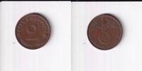 Deutsches Reich, Drittes Reich, 2 Reichspfennig -
