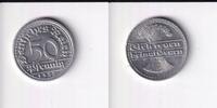Deutsches Reich, Weimarer Republik, 50 Pfennig -