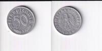 Deutsches Reich, Drittes Reich, 50 Reichspfennig mit Hakenkreuz, -