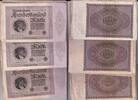 Weimarer Republik, Reichsbank, 100 X 100000 Mark Ro.82, -