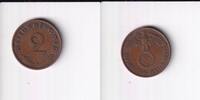 Deutsches Reich, Drittes Reich, 2 Reichspfennig -